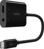 Belkin RockStar 3,5mm Audio- und USB-C Ladeadap.schw.  Produktbild-Vorschau 1