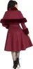 Hell Bunny Mantel Damen Capulet Coat rot XXL Produktbild-Vorschau 6