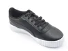 A black Puma Carina 2.0 sneaker with a white sole, shown from a side angle on a white background. Podgląd zdjęcia produktu
