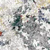 Teppich abstraktes Design grau blau rot Größe - 80 x 150 cm Produktbild-Vorschau 2