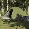 vidaXL Kuppel-Campingzelt 4 Personen Olivgrün Wasserdicht Produktbild-Vorschau 2