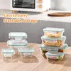 8er Glas Frischhaltedosen mit Deckel,Meal Prep Produktbild-Vorschau 7