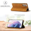 Galaxy S21 5G Custodia in pelle con funzione stand e porta Anteprima dell’immagine prodotto 3
