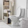 Relaxdays WC Garnitur, Bambus, stehender Klopapierhalter, Produktbild-Vorschau 5