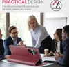 A group of people in a meeting discussing something, with a product in the foreground. Produktbild-Vorschau