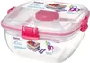 Sistema SI21356 Salatbox To Go 1, inkl. Besteck, 1 l (Farbe Produktbild-Vorschau 5