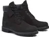 A pair of black Timberland boots. Anteprima dell’immagine prodotto