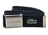 LACOSTE cintura Casual Woven Strap W110 Navy Blue Anteprima dell’immagine prodotto 6