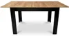 Esstisch ausziehbar 120-160 x 80 cm rechteckig mit Produktbild-Vorschau 2