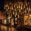 Meteorschouw lichtketting, lichtjes die lijken op vallende Productafbeelding-voorbeeld 12
