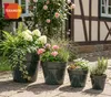 Teramico Keramik Pflanzkübel "Round Plain" Grün - Ø 38cm Produktbild-Vorschau 8