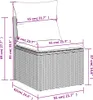 VidaXL 366073, Kremowy, 110 kg, 550 mm, 620 mm, 690 mm Podgląd zdjęcia produktu 11