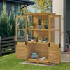 M MCombo Gartenschrank Holz, Gerätehaus Wetterfest Klein, Produktbild-Vorschau 2