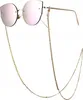 Brillenkette - Zirkonen - Stilvoller Halt - Gold - s Design Produktbild-Vorschau 1
