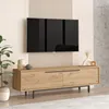 Armoire TV 'Urejovle' avec 2 portes 160 x 36 x 45 cm Voir les images du produit 1