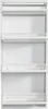 A white, multi-shelf unit is shown against a white background. Náhľad obrázku produktu