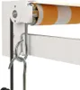 vidaXL Tenda da sole elettrica con manovella Giallo e Anteprima dell’immagine prodotto 11