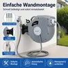 Bituxx® 20 Meter Wand Schlauchtrommel Schlauchaufroller Produktbild-Vorschau 3