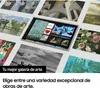 A tablet displaying artwork surrounded by various framed art pieces. Produktbild-Vorschau