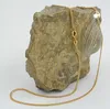 Kette 16mm Flachpanzer diamantiert vergoldet AMD 60cm gold Produktbild-Vorschau 2