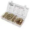 50 tlg Klappstecker 4,5-6-8-11mm Klappsplinte Klappsplinten Produktbild-Vorschau 2