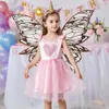 Feenflügel für Mädchen und Frauen, Organza-Engelsflügel, Produktbild-Vorschau 4
