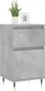 vidaXL Sideboards 2 Stk. Betongrau 40x35x70 cm Produktbild-Vorschau 3