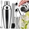 Set di shaker per cocktail KRUMAD, 6 pezzi, in acciaio Anteprima dell’immagine prodotto 1