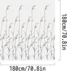 Duschvorhang180x180cm Anti-Schimme | Schilfblume Produktbild-Vorschau 2