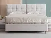 Lit élégant avec tête de lit moelleuse pour une chambre à Voir les images du produit 2