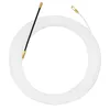 A coiled white cable with black and gold accents on a white background. Produktbild-Vorschau