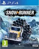 A truck carrying logs in a snowy, mountainous environment. Produktbild-Vorschau