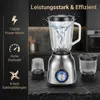 3-in-1 Standmixer mit 1200ML Borosilikatglasbehälter, Produktbild-Vorschau 5