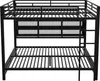 Flieks Poschodová posteľ Kovová posteľ 140x200cm s Náhľad obrázku produktu 8