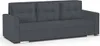 KomfortWelt24 3 Sitzer Sofa mit Schlaffunktion und Produktbild-Vorschau 1