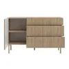 Selsey Nolie - Sideboard mit 3 Schubladen, Eichenholzoptik, Produktbild-Vorschau 8