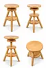 Hocker Massiv Schemel Stuhl Sitzmöbel Buche Drehhocker Produktbild-Vorschau 3