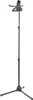 A black tablet stand on a white background. Voir les images du produit