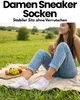 10 paar damessokken voor sneakers, meerkleurig, met Productafbeelding-voorbeeld 3