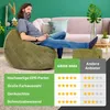 Green Bean® 2er Set Indoor XXL Sitzsack + Pouf mit Produktbild-Vorschau 2