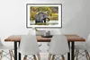 MuchoWow® MuchoWow® Gerahmtes Poster Elefant - Wasser - Produktbild-Vorschau 3