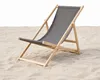 Mucola Strandstuhl klappbar Strandliege Holz Liegestuhl Produktbild-Vorschau 12