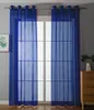 2er Set Ösenvorhänge Transparent »Uni« Gardine HxB 245x140 Produktbild-Vorschau 1
