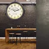 Bahnhofsuhr Doppelseitig, Retro Wanduhr, Wandhalterung, für Produktbild-Vorschau 9