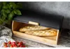 Brunbeste Scatola per il pane in legno con coperchio in Anteprima dell’immagine prodotto 5