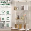 INONEFT Glazen displaykast, vrijstaand model met Productafbeelding-voorbeeld 5