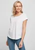 Build Your Brand BY036 | Tee Long Slub Femme / Coupe extra Voir les images du produit 2