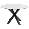 Heaven table de salle à manger Ø119cm blanc. Voir les images du produit 1
