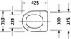 Duravit WC-Sitz Starck 3 mit Deckel, Scharnier Edelstahl, Produktbild-Vorschau 18