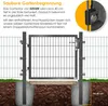 KESSER® Gartentor Premium Gartentür aus Metall verzinktem Produktbild-Vorschau 4